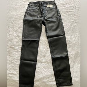 NWT Express Faux Leather Pants